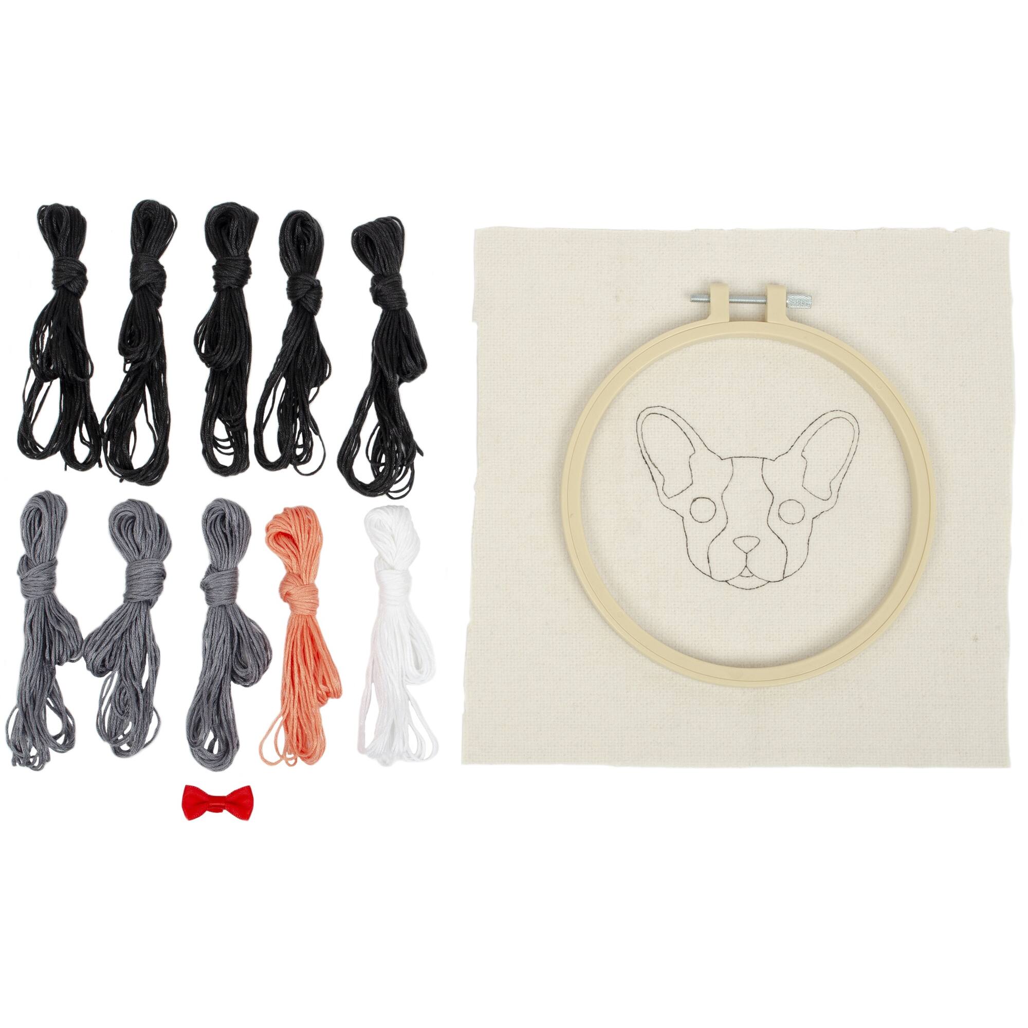 Fabric Editions Needle Creations Bulldog Needle Punch Kit